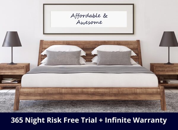 Arbor Mattress on Bed Advertisement Poster