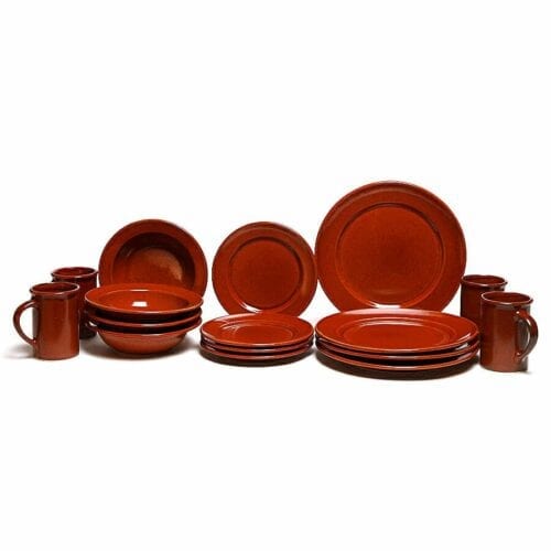 Copper Clay Classic Dinner Set For Four
