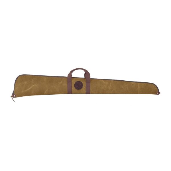 Floating Shotgun Case in Mustard Yellow With Brown Strap