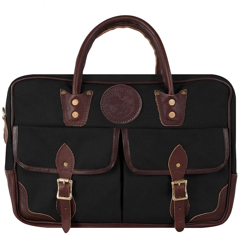 Classy Freelance Black and Brown Briefcase