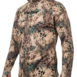 Built in Heater Hooded Shirt With Finger Holes For Men