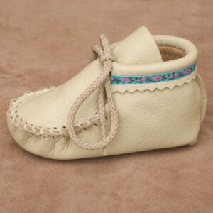 Cute Little Infant Trimmed Booties