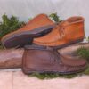 Men's Classic Yet Simple Cowhide Lace-Up Chukka