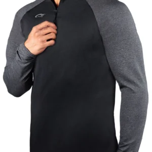 Prowikmax 2 Tone Zip Long Sleeves Shirt