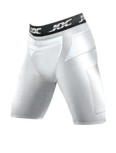 Women White Slider With Protection