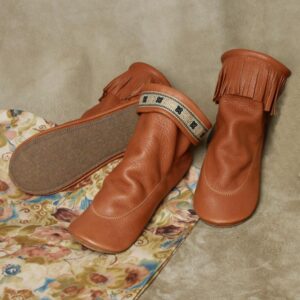 Women's Teepee Boots with Rubber Soles