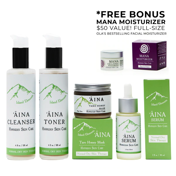 Aina Anti Aging Skincare Set With Free Mana Moisturizer