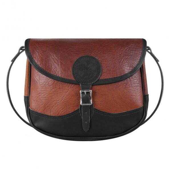 Bison Leather Conceal and Carry Shell Purse