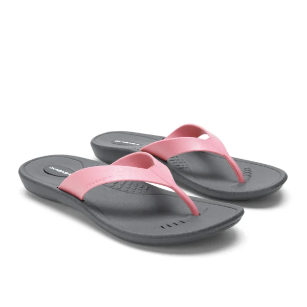 Breeze Flip Flops With Pastel Pink Straps For Women