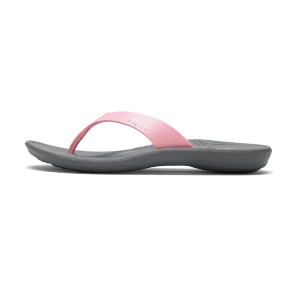 Breeze Flip Flops With Pastel Pink Straps For Women Side