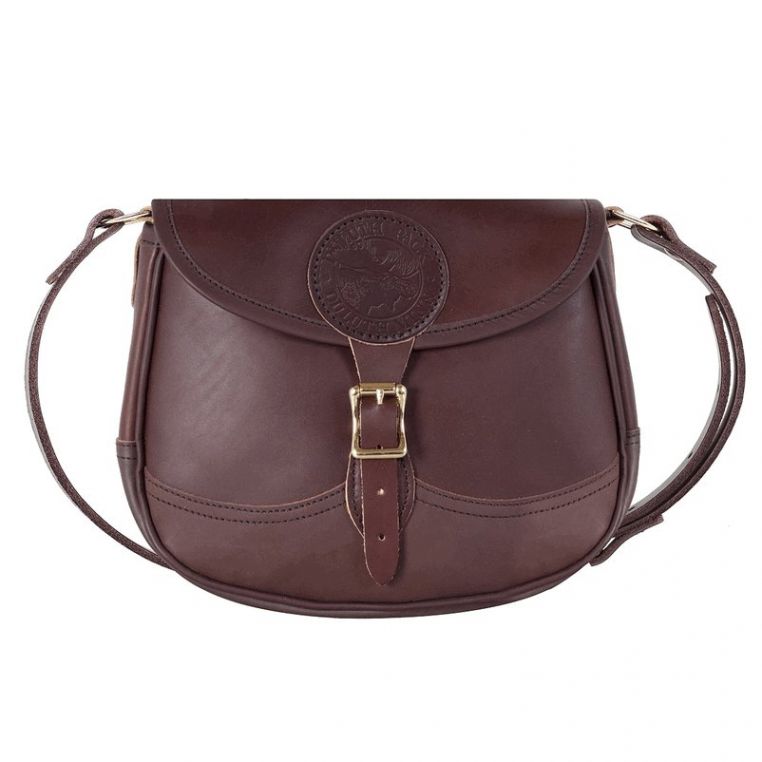 Conceal and Carry Leather Shell Purse With Strap