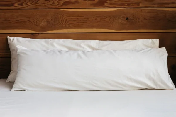 Holy Lamb Organics Body Pillow in White Color