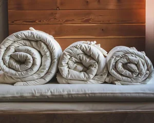 Holy Lamb Organics Natural Wool Comforters