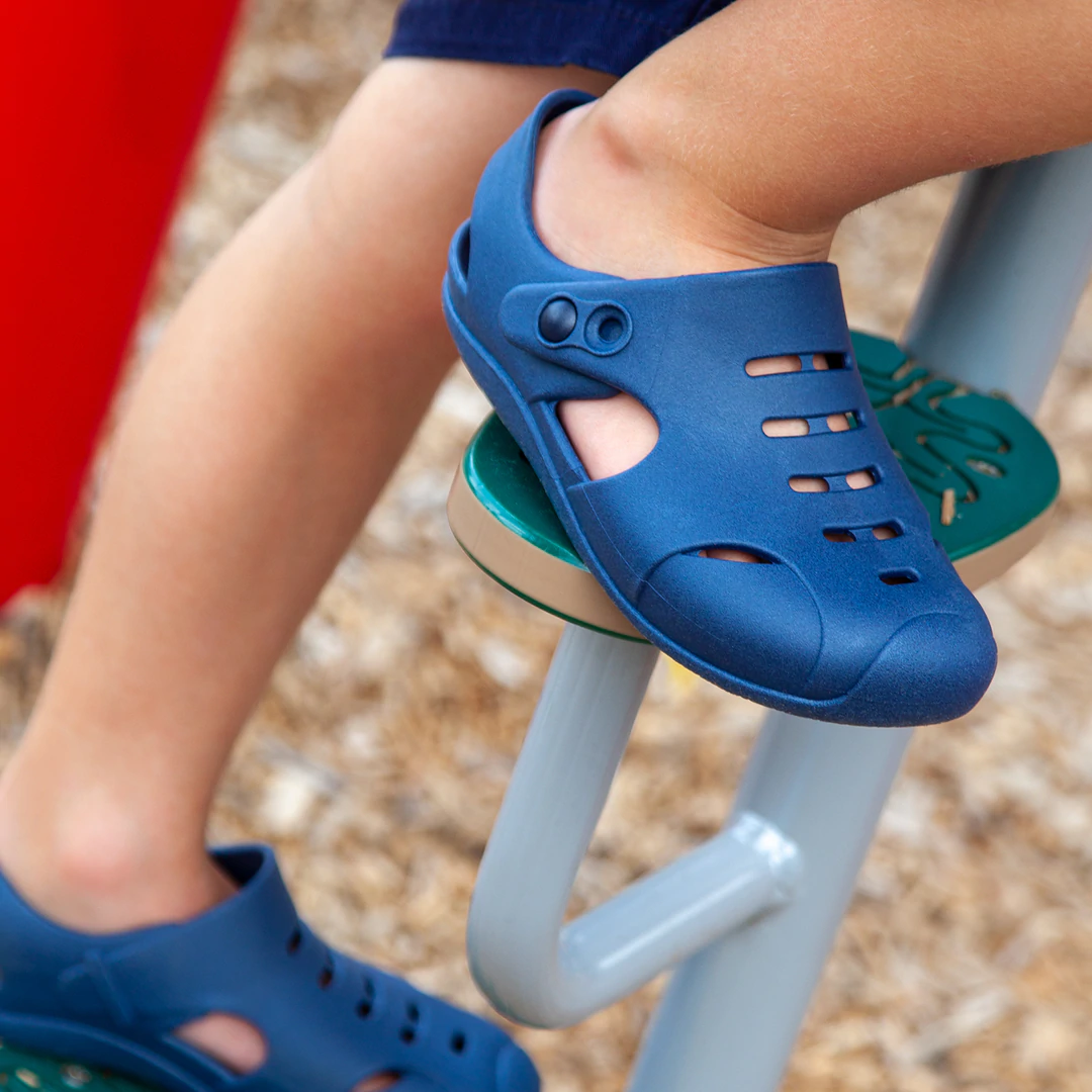 Toddler Carter Camp Shoes In Navy Blue Color