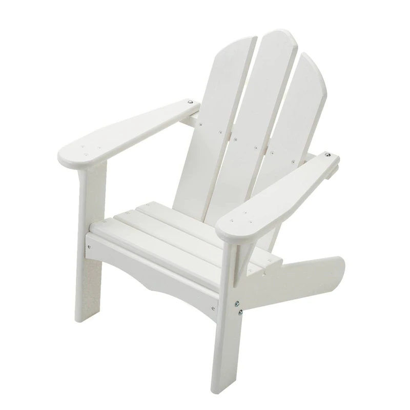 Paneled White Color Chair For Lawn and Outdoors