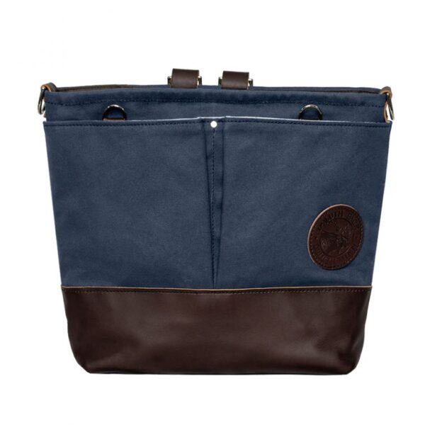 Convertible Jet-Setter Tote Bag In Navy Blue Color