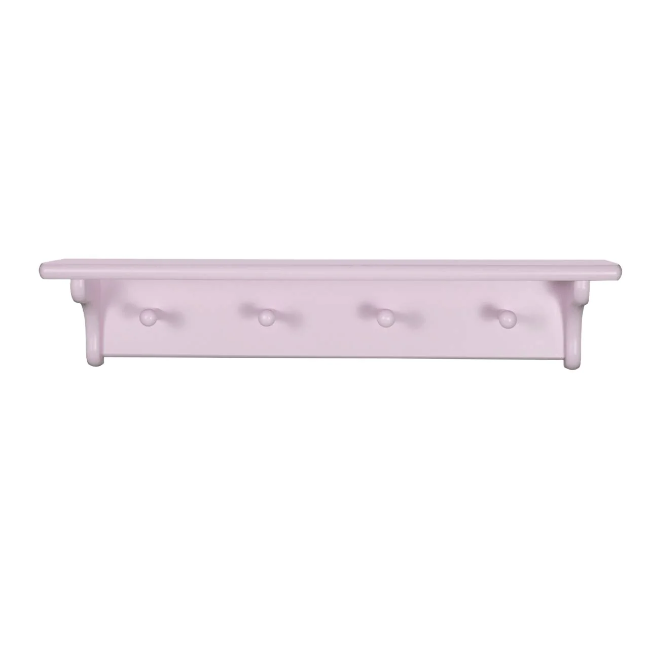 Lavender Pink Color Peg Shelf For Hanging Copy One