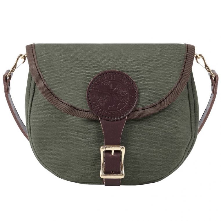 Small Shell Purse Curved Edge Purse In Olive Color