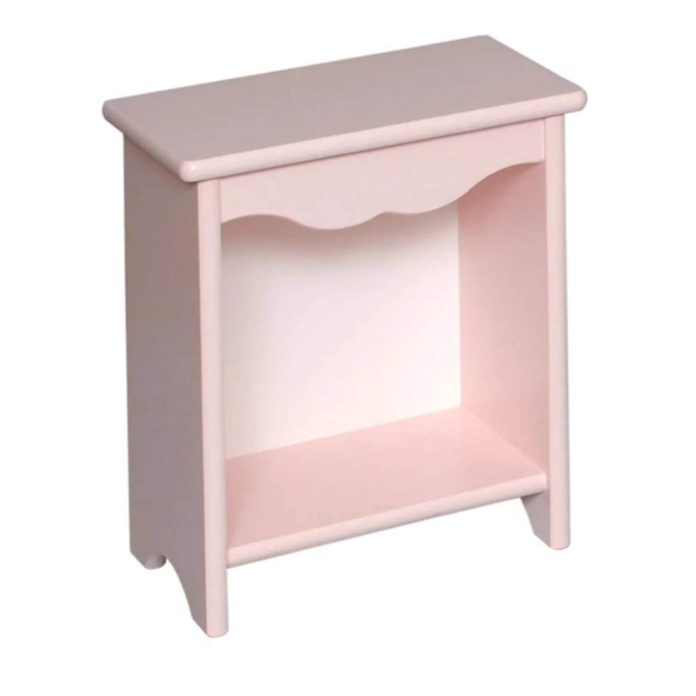 Light Pink Color Toddler Bedside Stand Small